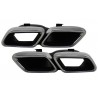 2x Embouts d'echappement Noir ou chrome Mercedes W205 C205 GLE C292 W213  W222 GLC C217 14+