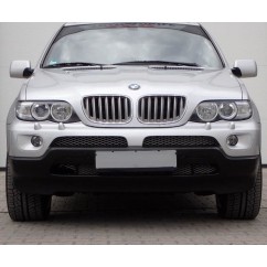 2x Grilles de Calandre BMW X5 E53 LCI Titan 03-07