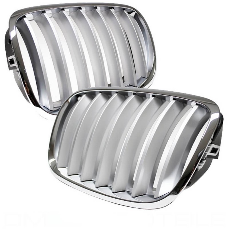 2x Grilles de Calandre BMW X5 E70 Titan