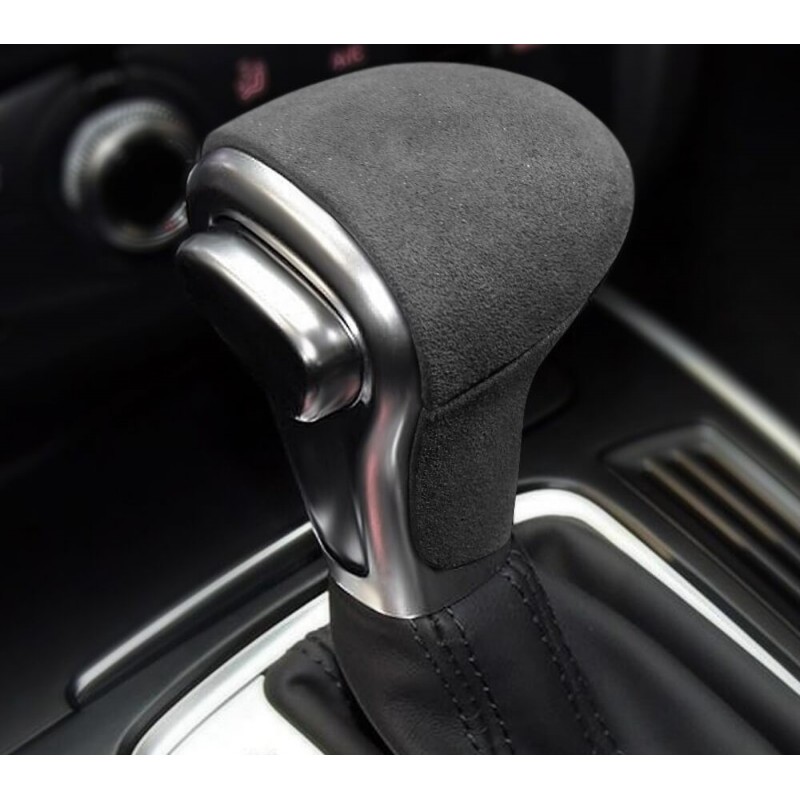 Poignée de levier de vitesse en alcantara A4, A5, A6, A7, Q5, Q7 (09-17) Poignée de levier de vitesse en alcantara A4, A5, A6, A7, Q5, Q7 (09-17)