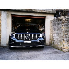 Calandre Mercedes Classe GLC Panamericana Noir/Chrome (15-19)