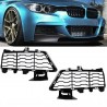 2x Grilles de pare chocs BMW serie 3 F30 F31 avec Pack M