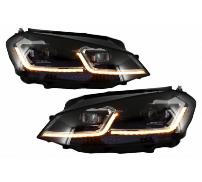 2x Phares LED Golf VII 7 look Facelift 12-17