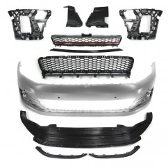 Pare-choc avant + feux de jour Vw Golf VII 7 Look GTI 13-17