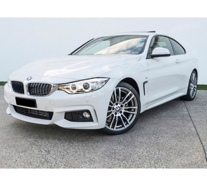 2x Bas de caisses Look Sport Design BMW Serie 4 F32 Coupe F33 Cab 13-16