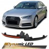 2x Clignotants noirs fumés à LED dynamiques Audi A6 4G 10+