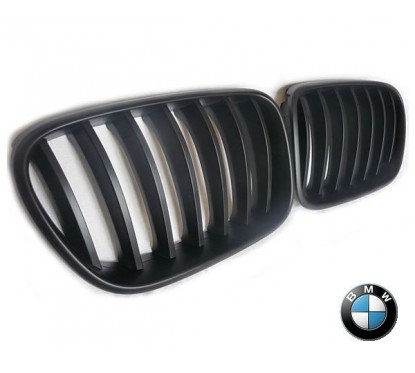 Grilles de Calandre BMW X3 E83 - Noir Mat