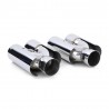 2x Sorties d'echappement double BMW Serie 5 F10 F11 Serie 6 F12 F13