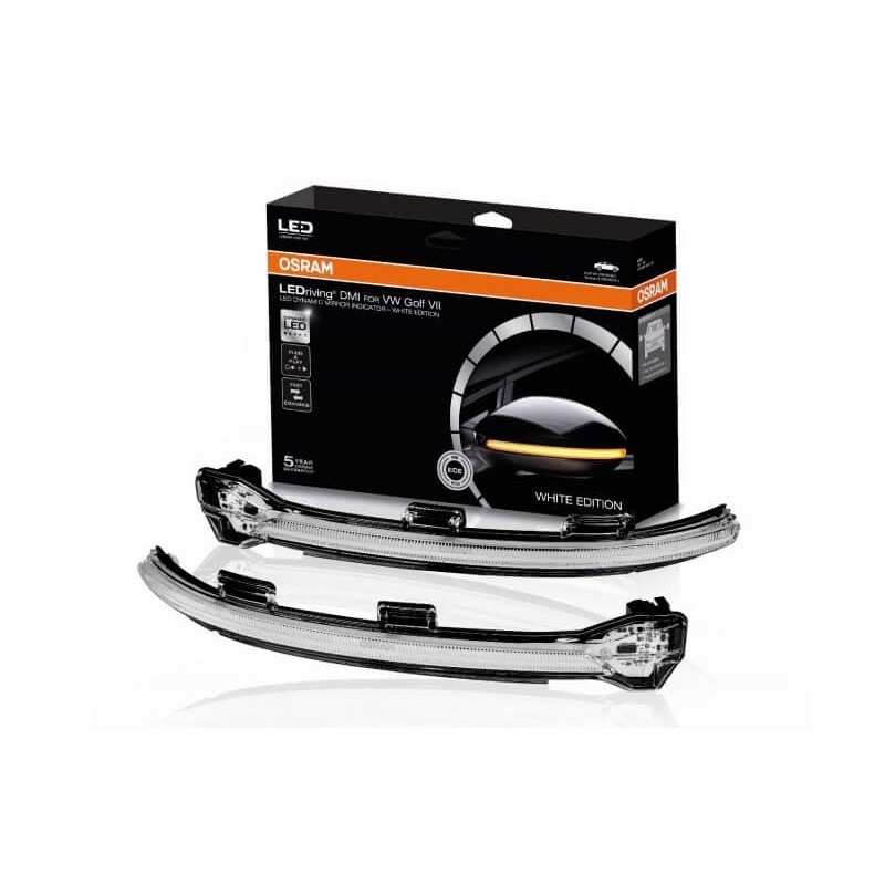 2x Clignotants de rétroviseurs dynamiques LED adaptables sur Golf 7 VII et Touran II
