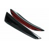 2x Ailerons Pare choc avant Mercedes Classe A W177 Look A35 18+