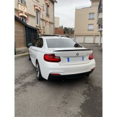 Becquet Noir brillant BMW Série 2 F22 coupé et M2 (13+)