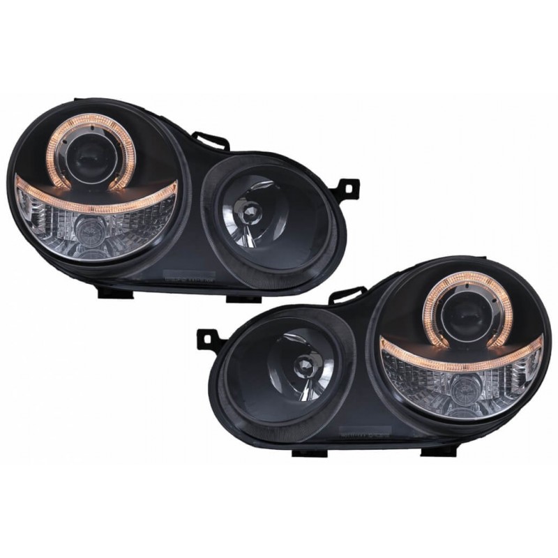 2x Phares avants adaptables sur Vw Polo 9N (01-05)