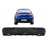 Diffuseur + sorties d'echappements Noir Mercedes GLE Coupe C292 Look 63 AMG Noir 15-19 (avec Pack AMG)
