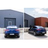 Diffuseur + sorties d'echappements Noir Mercedes GLE Coupe C292 Look 63 AMG Noir 15-19 (avec Pack AMG)