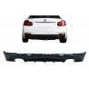 Diffuseur arriere noir brillant BMW Serie 2 F22 F23 Look M2 13+ (sortie 2+2)