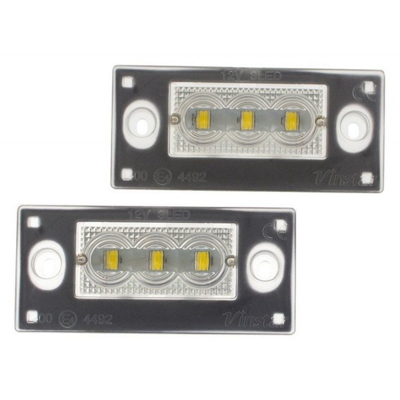 Eclairage de plaque LED Blanc Pur AUDI A3 8L, A4 B5 (00-03)