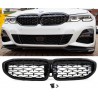 Calandre diamant M BMW Série 3 G20 G21 Noire laquée (19+)