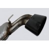 Ligne Echappements noir Audi A3 8V Look RS3 (12-19)