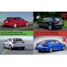 Diffuseur arriere Audi A3 8V Coupé / Sportback Facelift (avec Pack S-Line) Look S3 16-19 (2+2)