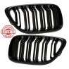 2x Grilles de Calandre BMW Serie 2 F22 F23 Noir brillant M Mat (13-19)