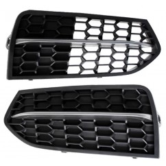 2x Grilles anti brouillard BMW F22 F23 (avec Pack M) (13-19)