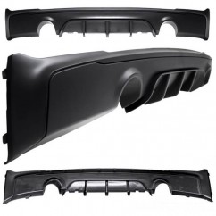 Diffuseur arrière BMW Serie 2 F22 F23 Look M2 13+ (sortie 1+1)