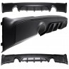 Diffuseur arrière BMW Serie 2 F22 F23 Look M2 13+ (sortie 1+1)