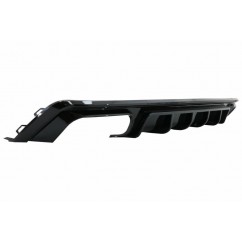 Diffuseur arriere ABS + embouts Audi A6 C8 (avec pack S-Line) Look S6 18+