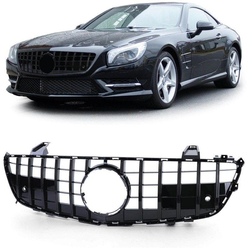Calandre Panamericana AMG Noir Brillant Mercedes SL R231 (12-16)