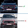 Calandre Panamericana AMG Noir et chrome Mercedes GLA X157 20+ (avec caméra)