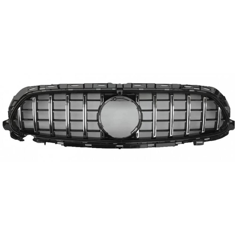 Calandre Noir et Chrome Mercedes Classe E W213 S213 A238 C238 (avec Pack AMG 20+)