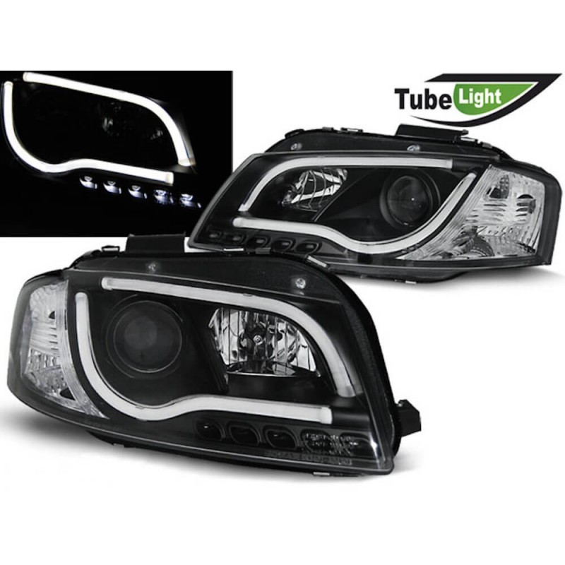 2x Phares LED Audi A3 8P look Xénon (04-08)