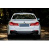 Diffuseur arriere Noir brillant BMW Serie 5 G30 G38 M Performance 16+