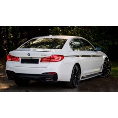 Diffuseur arriere Noir brillant BMW Serie 5 G30 G38 M Performance 16+