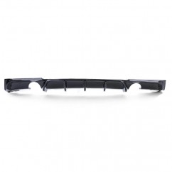 Diffuseur arrière noir brillant BMW série 3 F30 F31 look M Performance 11+ (1sortie gauche - 1 droite)