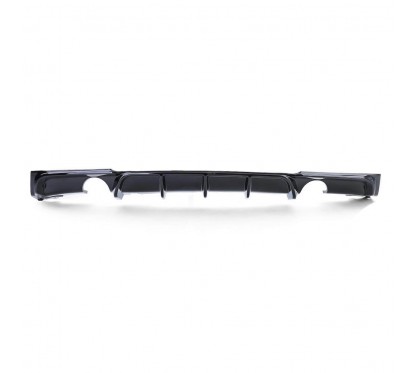 Diffuseur arrière noir brillant BMW série 3 F30 F31 look M Performance 11-18 (1+1)