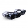 2x Embouts d'echappement Noir Mercedes Classe E W213 16+