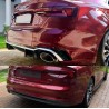 Pare choc arrière + sorties d'échappements Audi A5 8T RS5 Look 17+