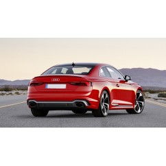 Pare choc arrière + sorties d'échappements Audi A5 8T RS5 Look 17+