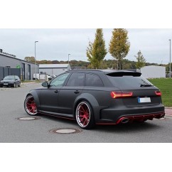Becquet Noir brillant Audi A6 C7 Avant Look RS6 (15-18)