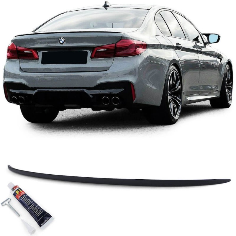 Becquet noir Mat BMW Serie 5 G30 Look Sport Design 17+