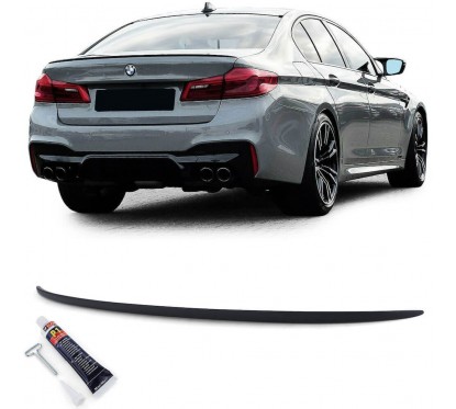 Becquet noir Mat BMW Serie 5 G30 Look Sport Design 17+