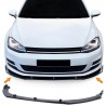 Rajout de pare-choc avant Noir brillant Vw Golf VII 7