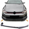Rajout de pare-choc avant Noir brillant Vw Golf VII 7 GTI