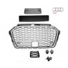 Calandre Audi A3 8V Look RS3 Noir et Chrome (16-19)
