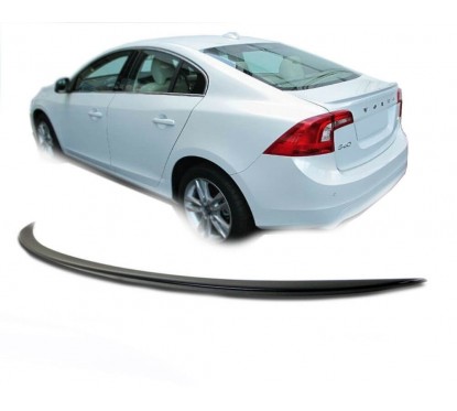 Becquet noir brillant Volvo S60 R-Design 13+