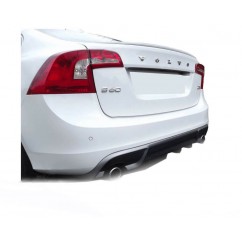 Becquet noir brillant Volvo S60 R-Design 13+