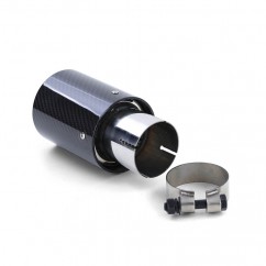 4x embouts d'échappements Carbone BMW Universel