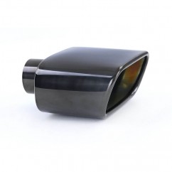 2x embouts d'échappements Noir BMW X5 E53 (99-06)