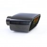 2x embouts d'échappements Noir BMW X5 E53 (99-06)